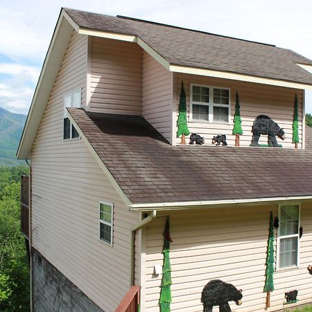 Heavenly View - Bear Themed Cabin, Hottub, Dog-Friendly, Near 蓋特林堡 外观 照片