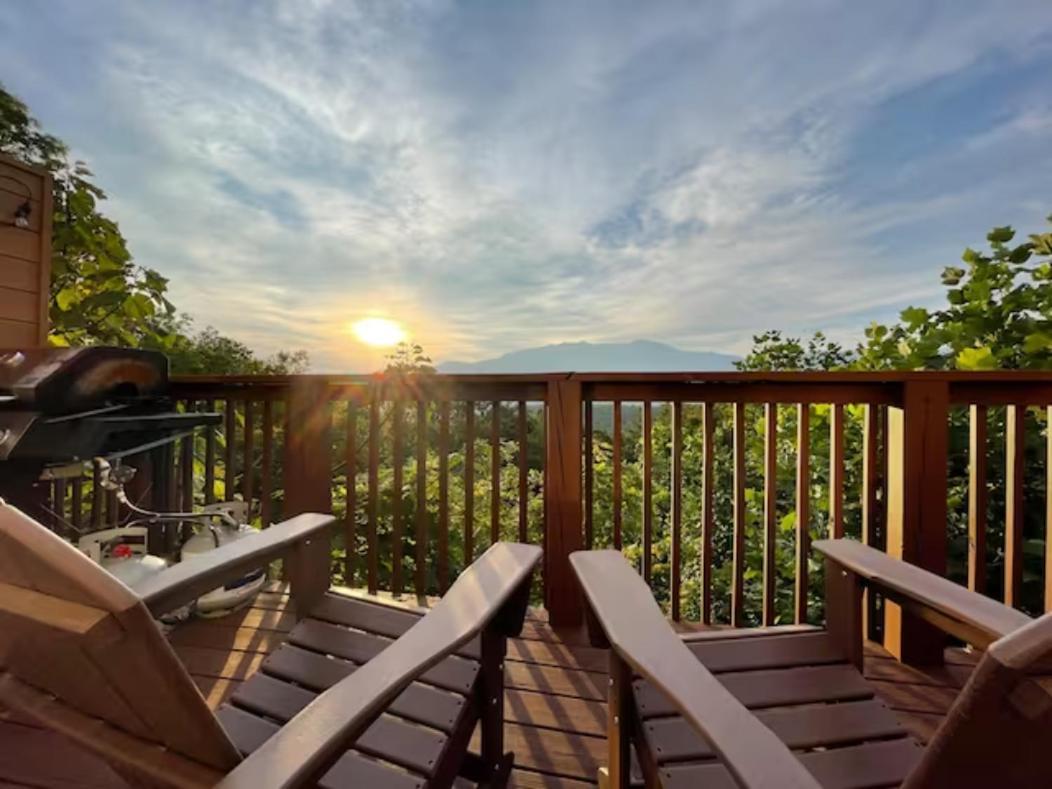 Heavenly View - Bear Themed Cabin, Hottub, Dog-Friendly, Near 蓋特林堡 外观 照片